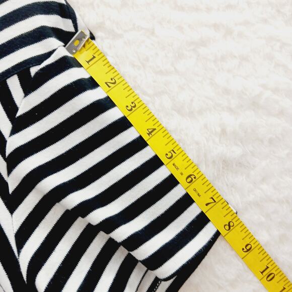 T-Shirt Size XL Navy White Nautical Sailor Core Coastal Grandma Casual Chic Y2K - Picture 10 of 16